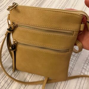 Tan Crossbody Bag